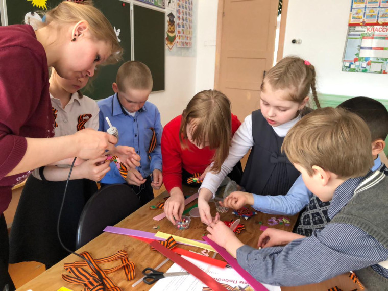 Акция "Георгиевская ленточка".