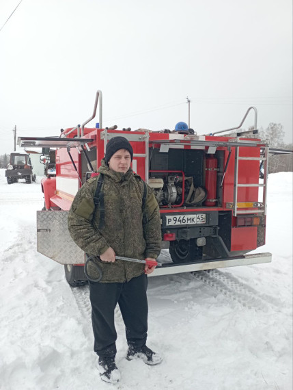 Экскурсия в муниципальный пожарный пост д. Ягодная.